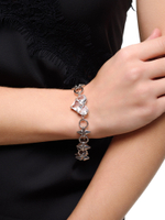 Браслет "White big soul thorn" Silver