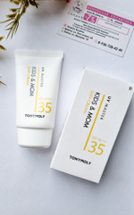 Tony Moly / Солнцезащитный крем для детей и взрослых UV Master Kids  Mom Sun Cream SPF 35 PA+++, 45 мл.