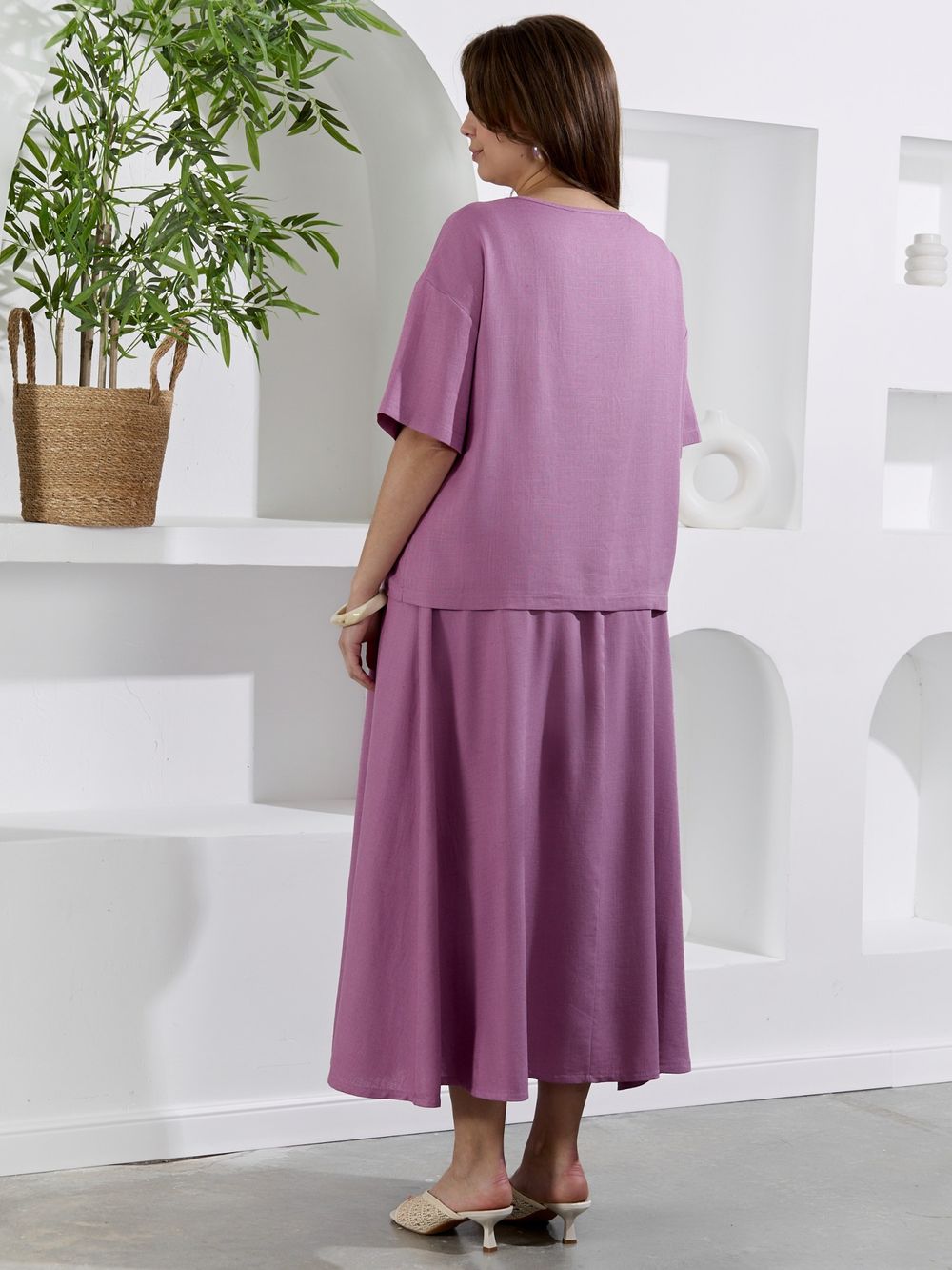 Юбка Камео-5 Виотекс ЛИЛОВЫЙ