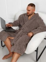 Халат мужской Идеал-3 Виотекс СЕРЫЙ