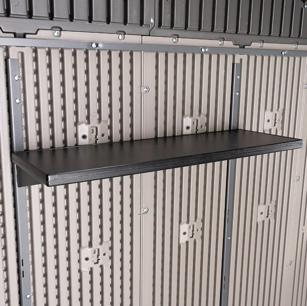 Пластиковый хозблок LifeTime WoodLook 7x7