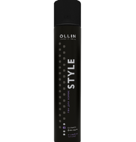 Лак для волос ультрасильной фиксации Ollin 500 ml.