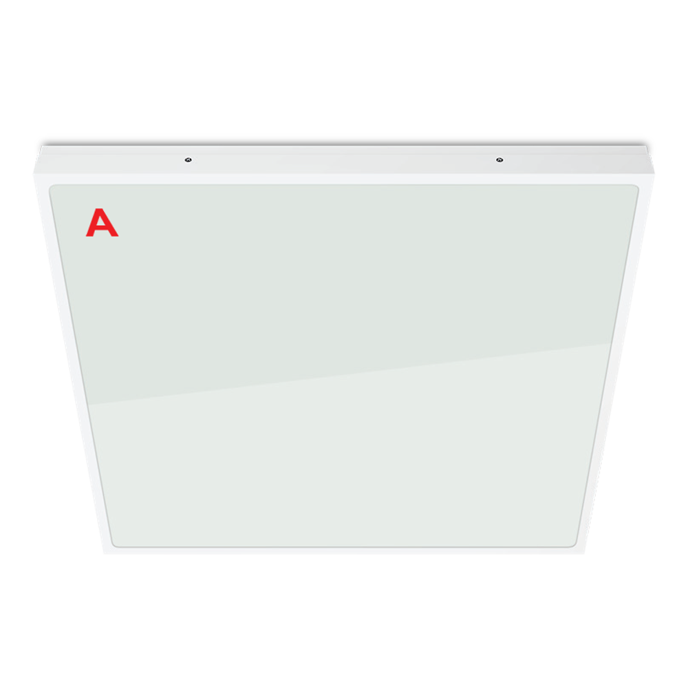 Светильник ЧИСТЫЙ ОФИС GL ДВО03-045 с БАП EM1 54Вт 5000К IP54 Матовый 6480лм 595х595х48мм WOLTA PRO