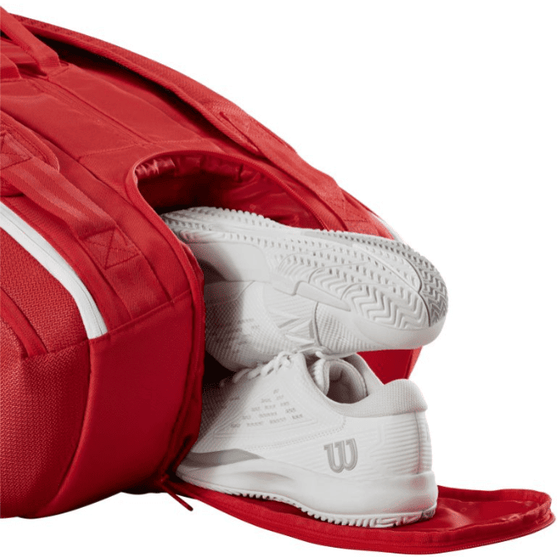Сумка теннисная Wilson Super Tour Red 15PK (2025), арт. WR8036601001