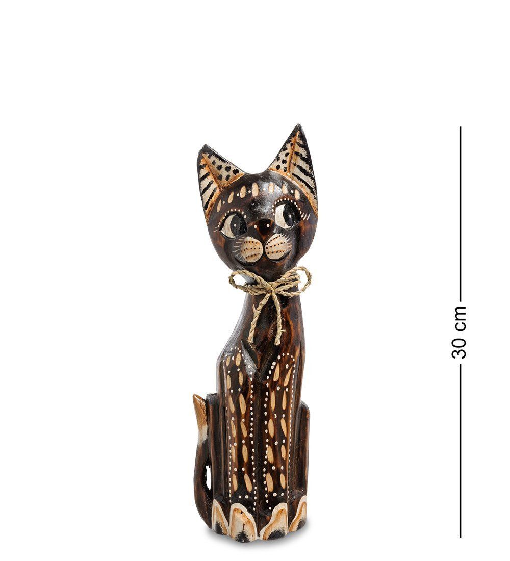 Decor and Gift 99-094 Фигурка «Кошка» н-р из трех 30,25,20 см (албезия, о.Бали)
