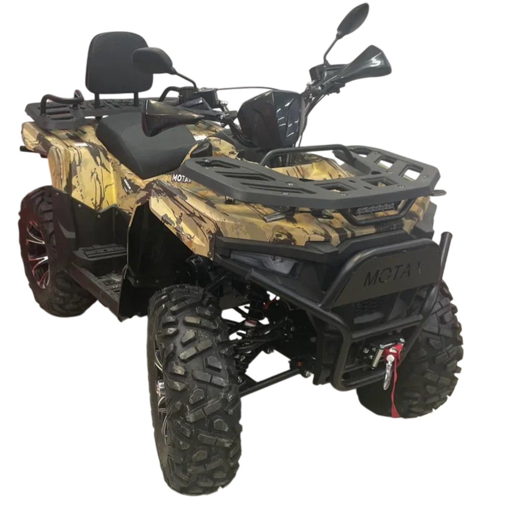 Квадроцикл MOTAX GRIZLIK Y300 черный-коричневый камуфляж