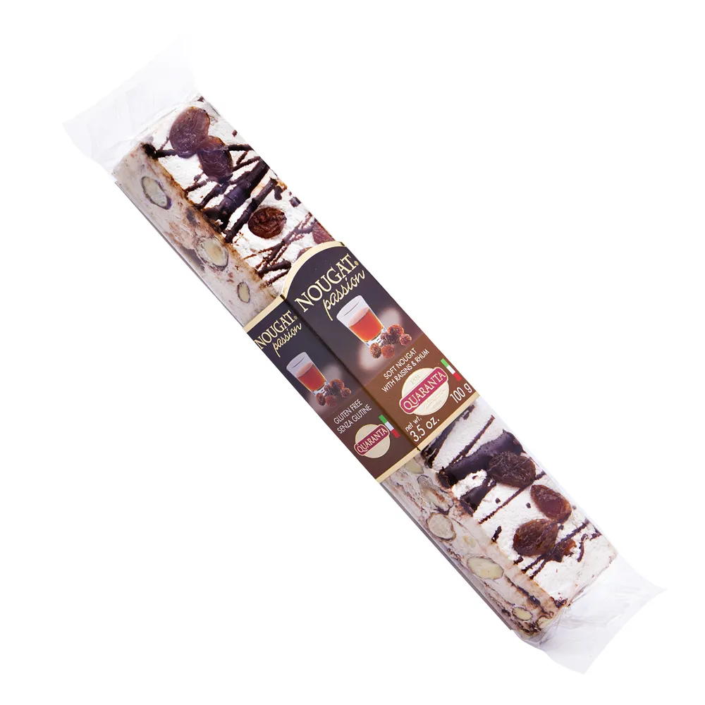 Нуга Quaranta с ромом и изюмом 100 гр