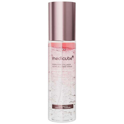 Medicube PDRN Pink Collagen Glow Jelly Mist Serum сыворотка-мист розовая желейная с PDRN