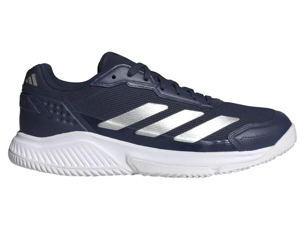 Мужские кросовки для Padel Adidas Courtquick Padel M - dark blue/silver metallic/cloud white