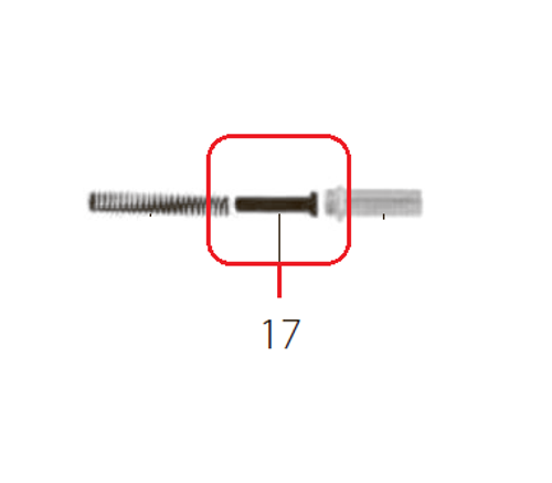 Запчасть №17 для FDPAG-H8. Нижнее основание пружины