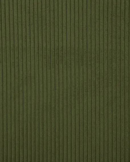 3-х местный диван Blok с правым шезлонгом в зеленом толстом вельвете 330 см