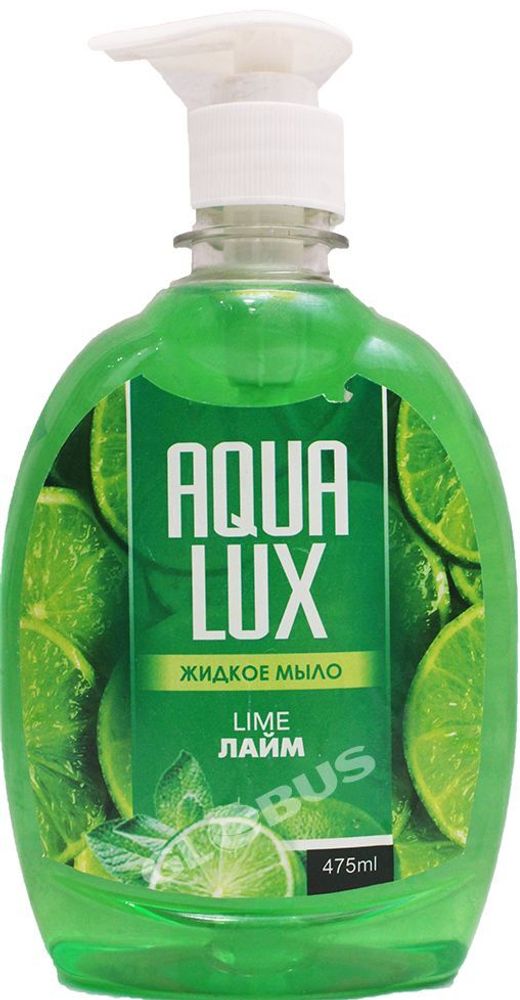ЖИДКОЕ МЫЛО AQUA LUX ЛАЙМ 475МЛ
