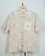 Рубашка Soeurs с Цветами на Карманах белая