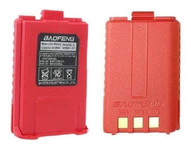 Аккумулятор BL-5 для рации Baofeng UV-5R 1800 мАч красный
