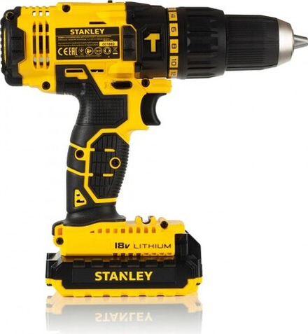 Аккумуляторный шуруповерт STANLEY SCH201D2K ударная SCH201D2K-RU