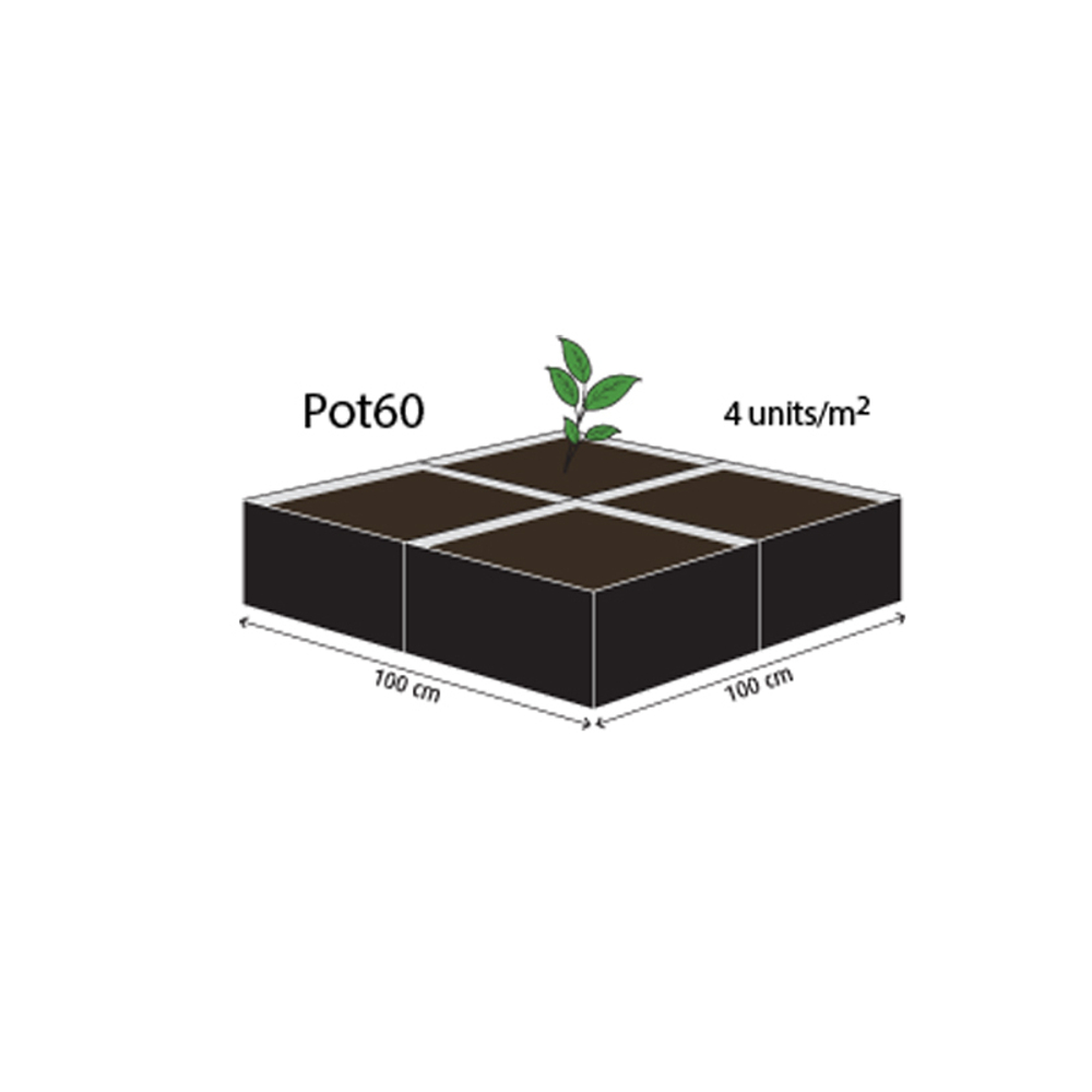 Кокосовый субстрат UGro Pot 60