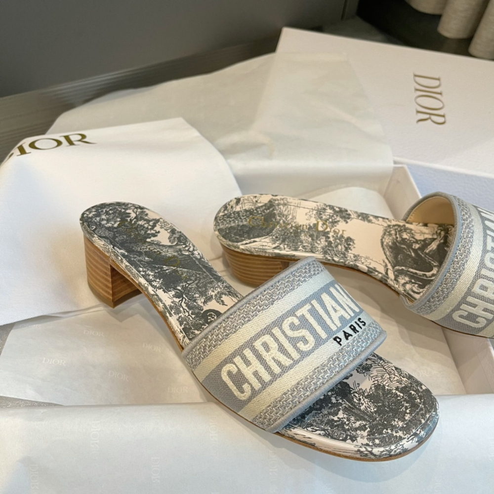 Christian Dior Dway Heeled Slide