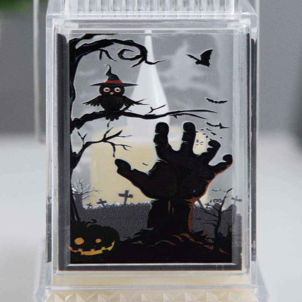 Фонарик на «Хэллоуин», 1 Вт, 6×6×10.5 см, МИКС