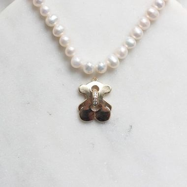 УЦЕНКА!!! Подвеска Мишка с фианитами, 15*13 мм, позолота У036