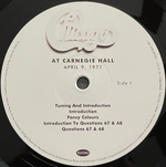 Chicago / At Carnegie Hall, April 10, 1971 (Limited Edition Box Set)(3LP)
