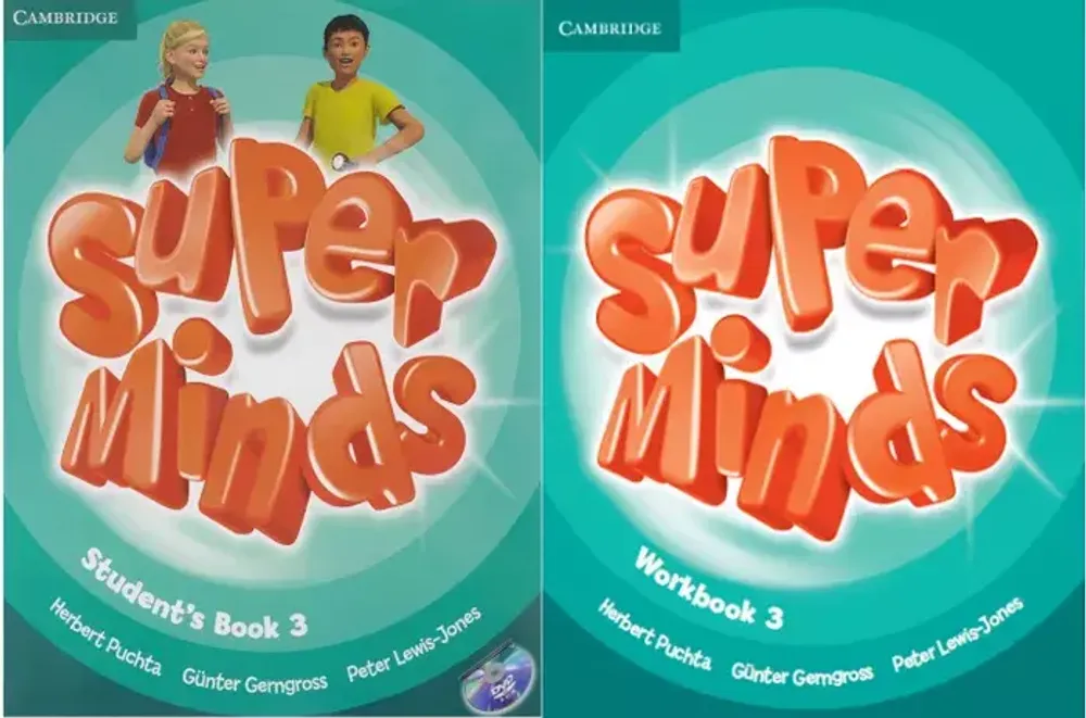 Super Minds 3 (1 Ed) Комплект SB+WB+CD