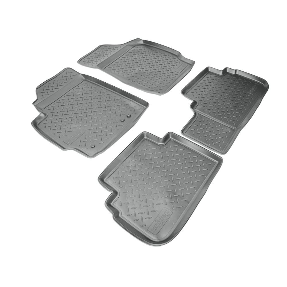 Ковры в салон Norplast/Unidec для Ford Escape (2008-)Полиуретан,Серый, арт.NPL-Po-22-50-G