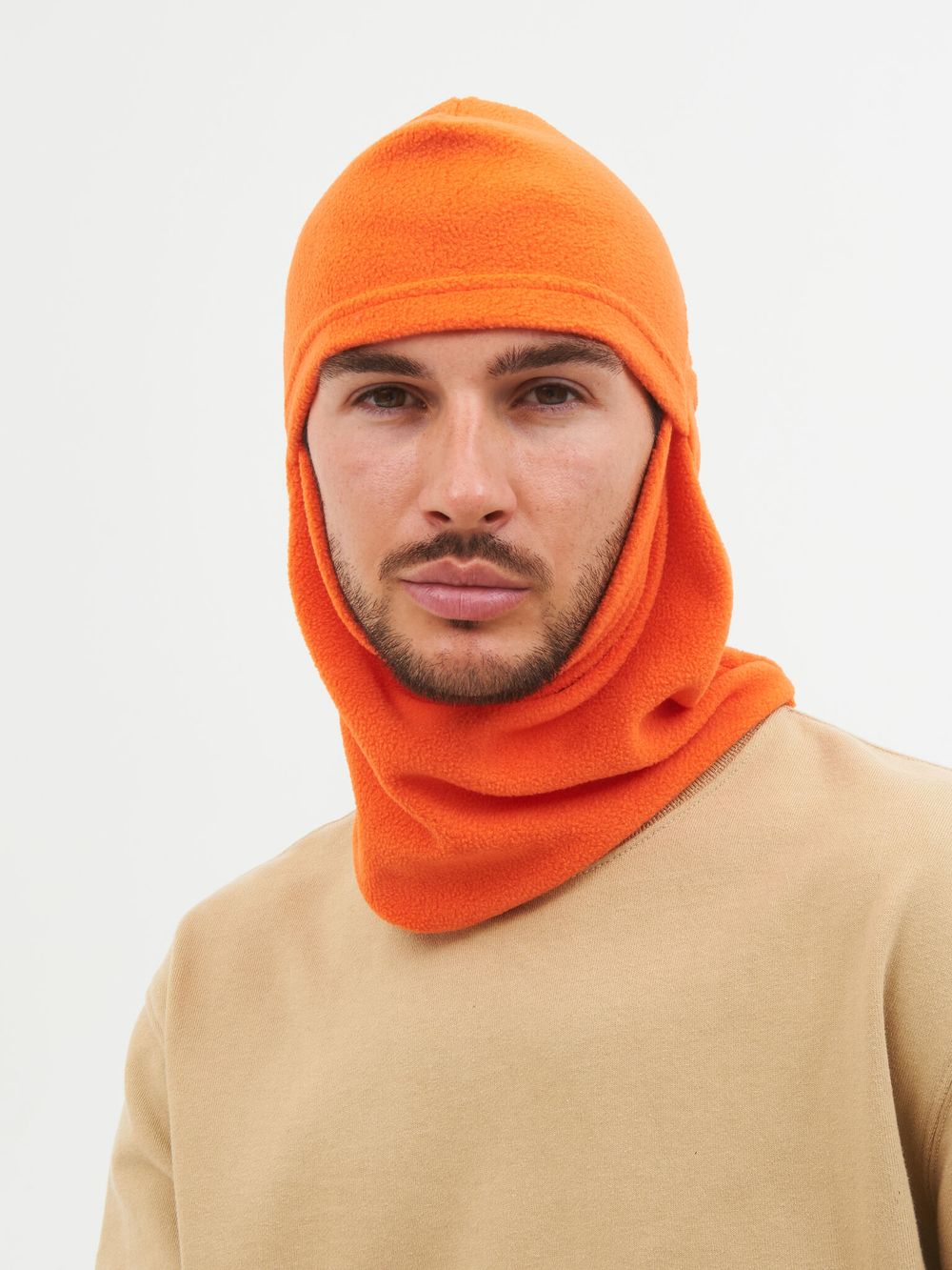 Балаклава Флис (180гр/м) цвет Оранжевый