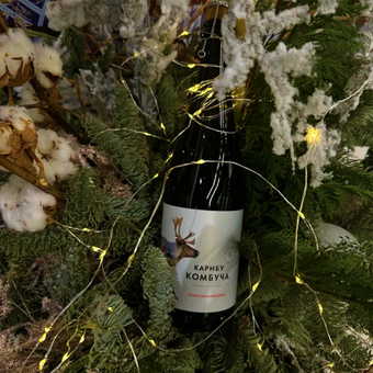 Рождественский Брют Карибу, 0,75 л