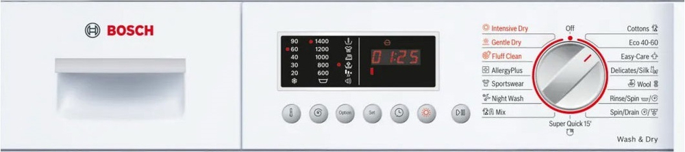 Стирально-сушильная машина Bosch WKD28542EU