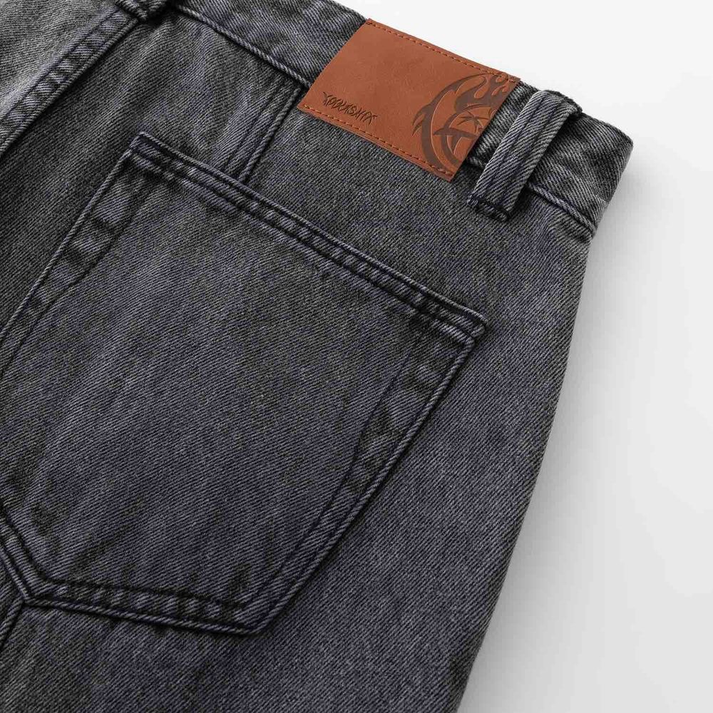 Джинсы Ymkashix Block серые