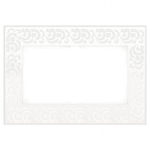 Рамка WERKEL Flock для двойной розетки (белый) WL05-Frame-01-DBL-white