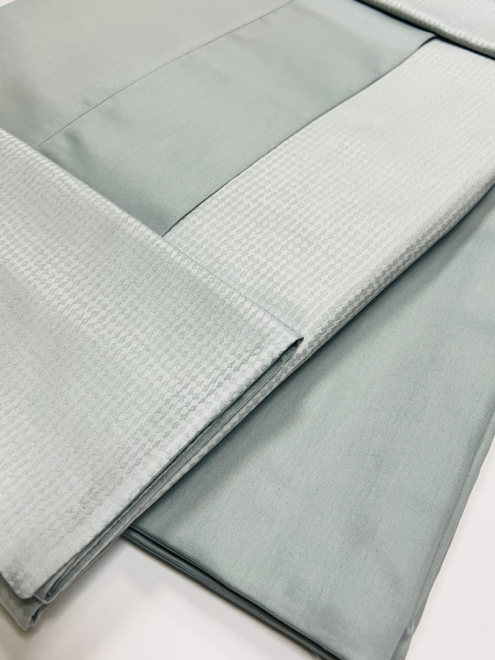 Постельное белье 2 спальное евро Dondi Brando Specchio голубое