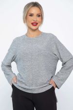 Джемпер трикотажный Ютта (серый) Б14726-30М LT Collection