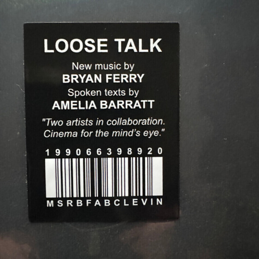 Bryan Ferry, Amelia Barratt / Loose Talk (Limited Edition)(Clear Vinyl)(LP)