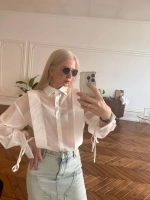 Блузка прозрачная оверсайз