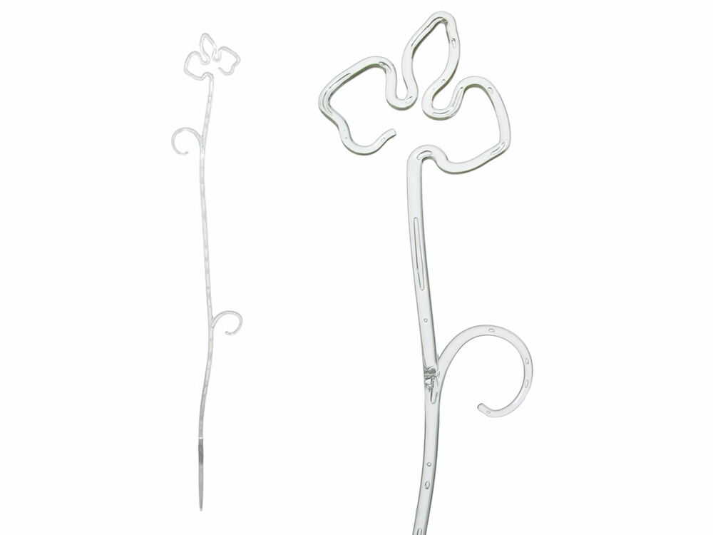 Опора для орхидеи прозрачная 60см