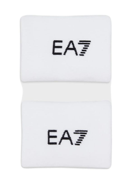 Теннисные напульсники EA7 Tennis Pro Wristband - White