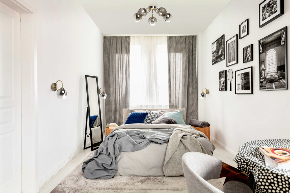 Люстра потолочная De City "Альфа", E27, мощность 300Вт, площадь освещения 15м², латунь/дымчатое стекло