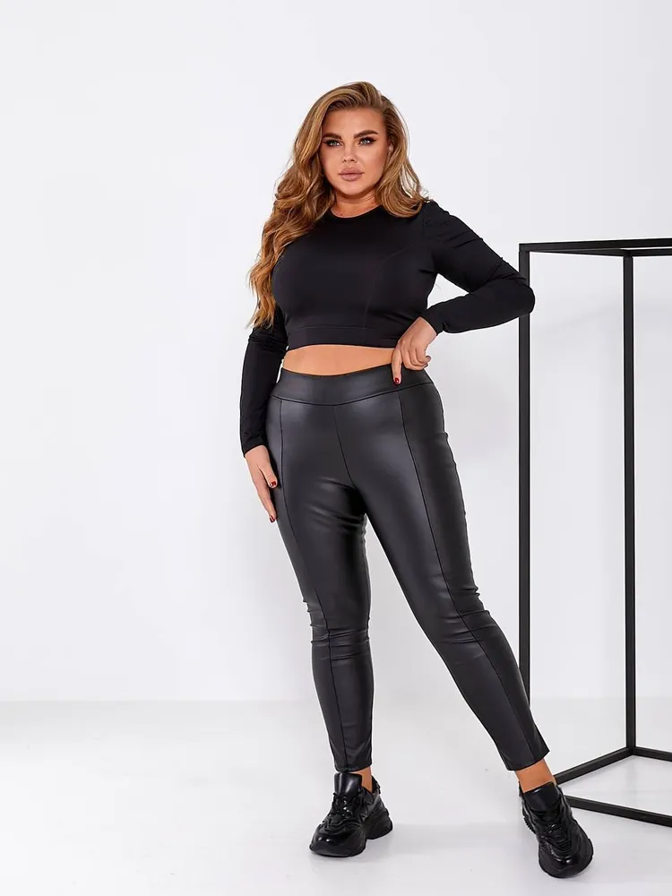 Кожаные лосины УК-8460