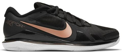 Женские Кроссовки теннисные Nike Air Zoom Vapor Pro W - black/mtlc red bronze/white