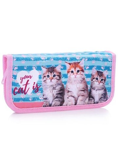 Пенал 1-секц, средний (Твои котята) (190х90) (печать на ткани) (ПН-5919)