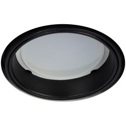 Светильник встраиваемый алюминиевый ЭРА KL99 BK безрамочный под штукатурку под лампу MR16 GU5.3 черный | Алюминиевые встраиваемые светильники