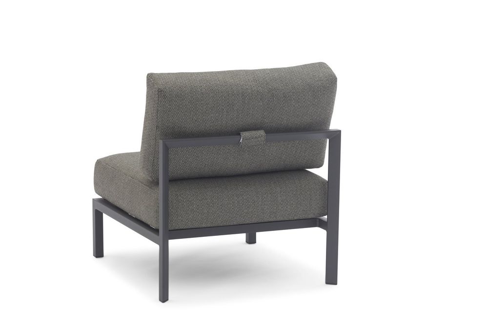 Stockholm, диван антрацит/серый, алюминий