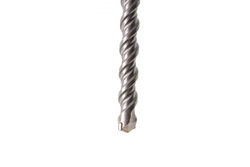 Бур по бетону, двойная спираль, Cobalt W-tip, 18x310 мм, SDS PLUS, серый