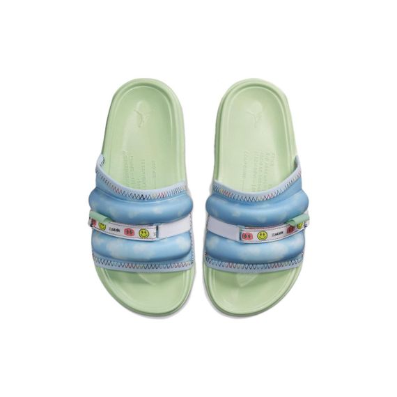 Jordan Super Play Slide 'Blue Green'