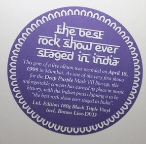 Deep Purple / Bombay Calling (Live In '95)(3LP+DVD)