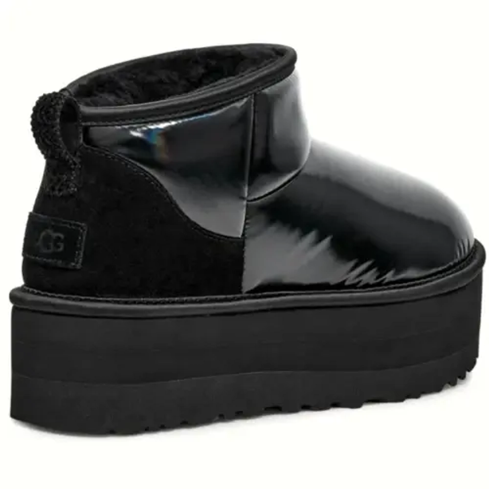 Ugg Classic Ultra Mini Platform High Shine Black