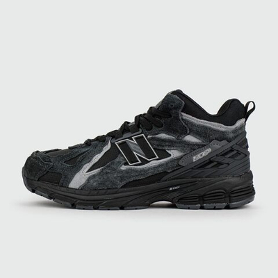 Кроссовки New Balance 1906D Mid Black Grey Suede with Fur
