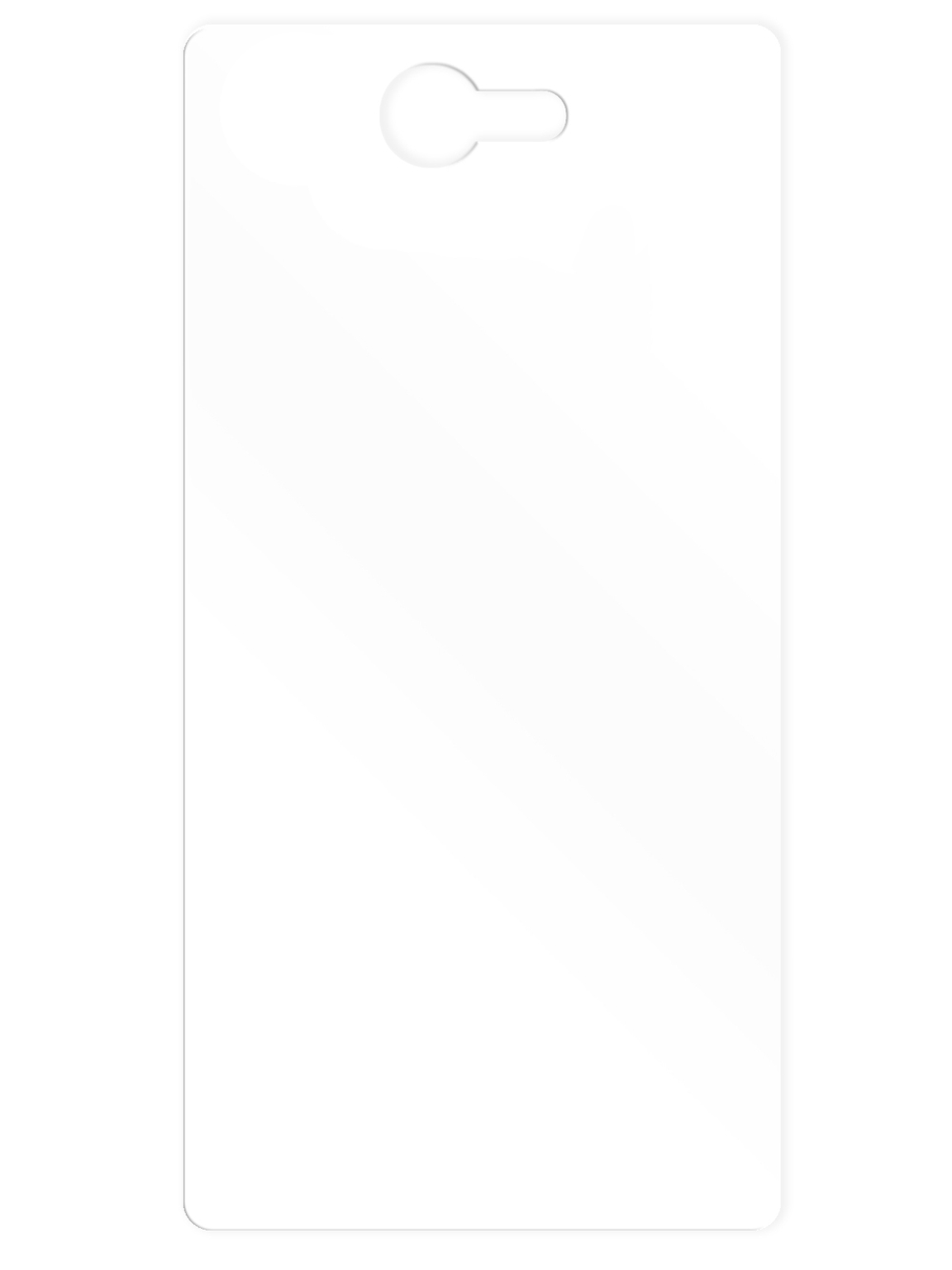 Заднее защитное стекло ROSCO для Sony Xperia M2 оптом (арт. M2-BACK-GLASS)