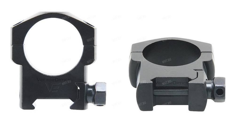 Кольца VECTOR Mark Medium на базу Picatinny, ø30 мм (4 винта), BH=11,0 мм